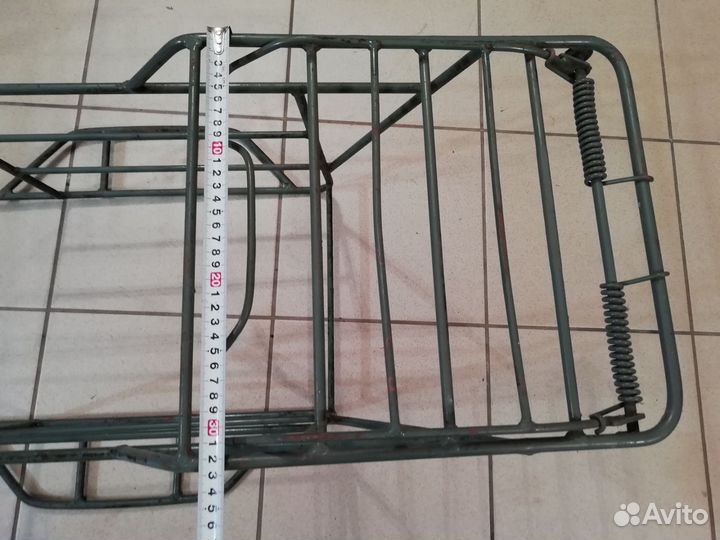 Новый мото багажник СССР. Клеймо