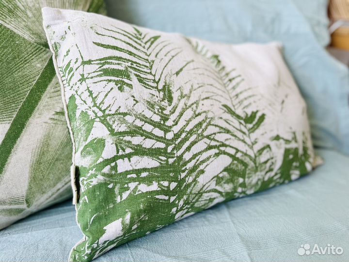 Чехол на подушку / декор интерьера с Бали