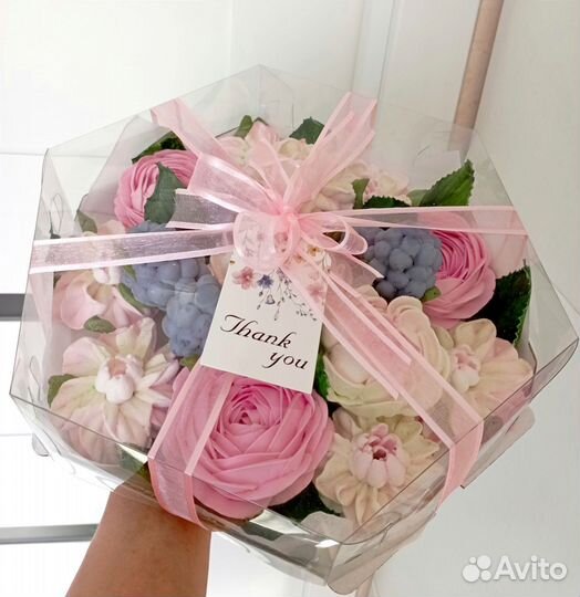 Букет зефирный