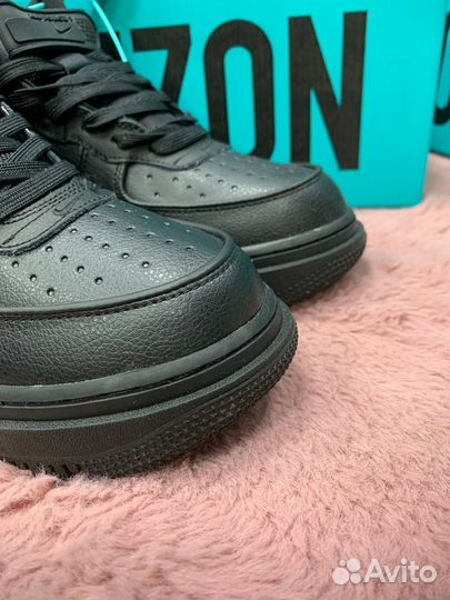 Nike Air Force 1 High Gore Tex Черные Оригинал Poi