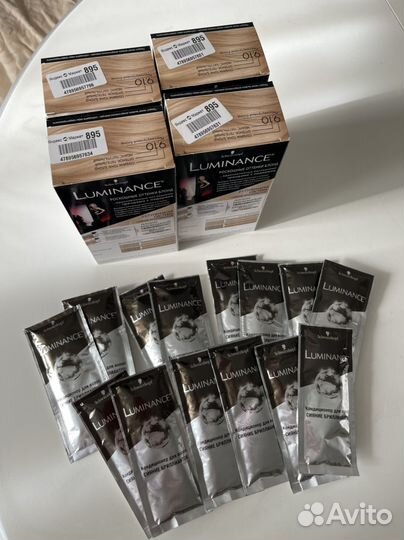 Краска для волос schwarzkopf Luminance + бальзам