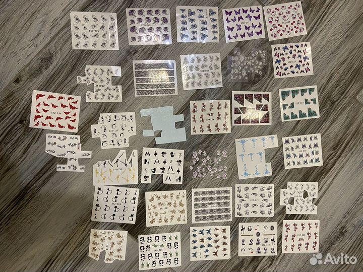 Наклейки для маникюра, дизайна ногтей