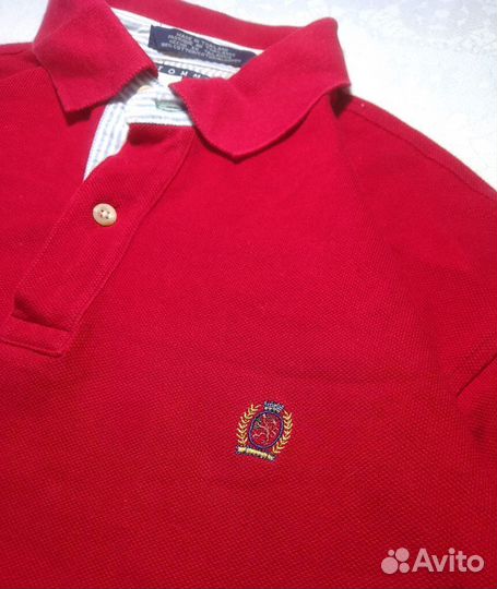 Поло Tommy Hilfiger 90s vintage