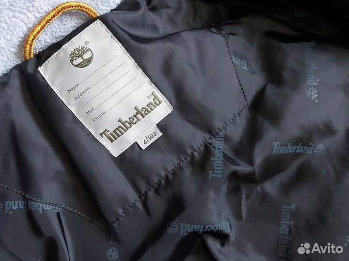 Куртка Timberland на мальчика 3 4 года рост 98 104