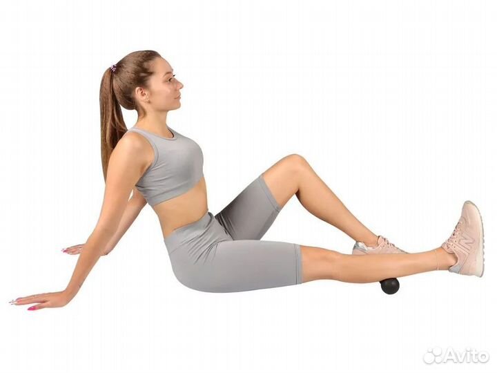 Мяч для мфр двойной Indigo 12,5x6 см