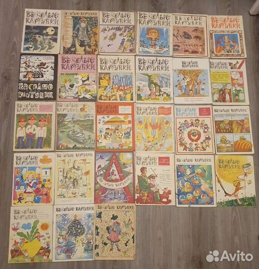 Журналы Веселые картинки 1979-1992 гг, СССР