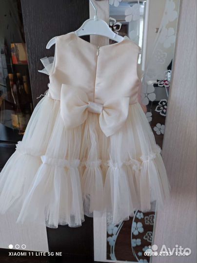 Платье для девочки 86