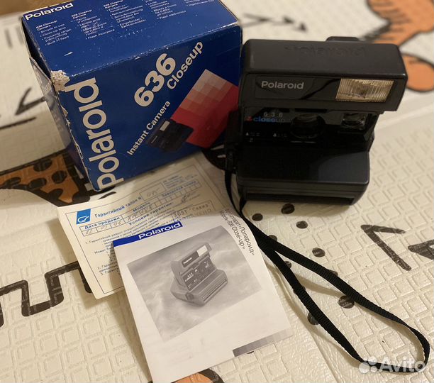 Polaroid 636 closeup