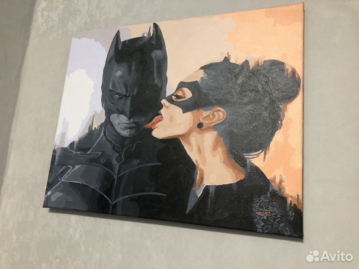 Картина акрилом на холсте