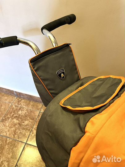 Велосипед коляска с ручкой