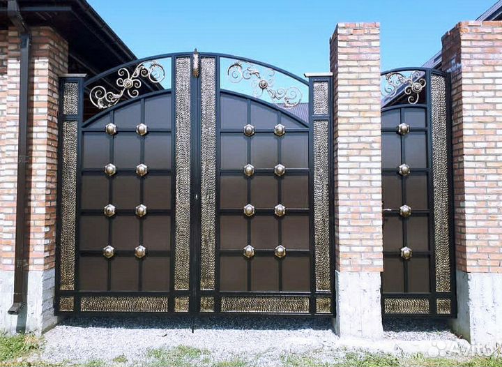 Кованые ворота