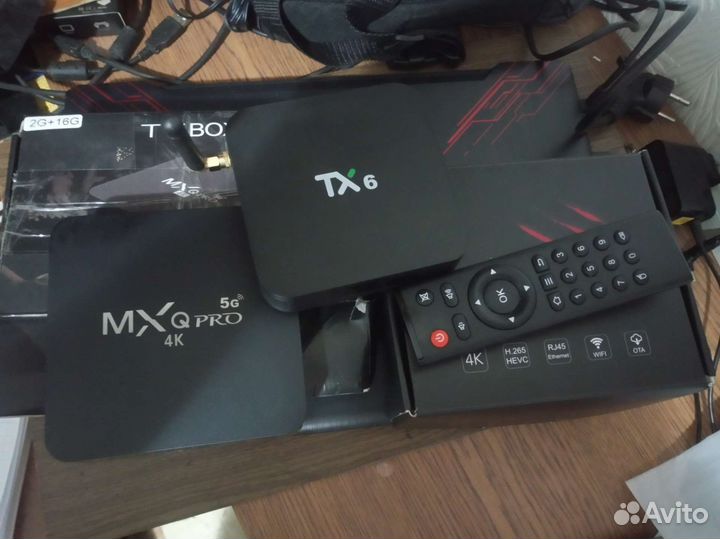 Android TV приставка тх6. озу4G, G64. 4K. WiFi