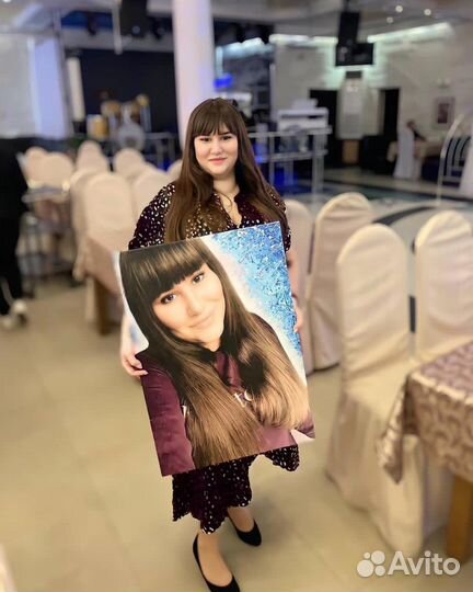 Портрет на холсте по фото в Нижнем Новгороде