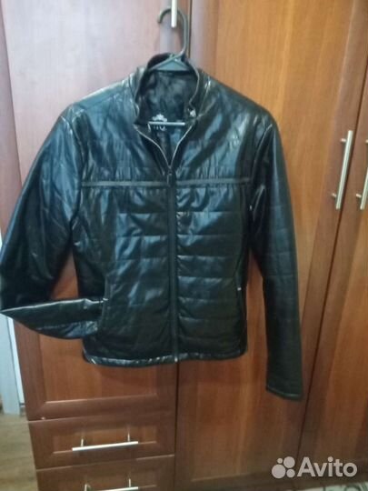 Куртка кожазаменитель. Подростковая