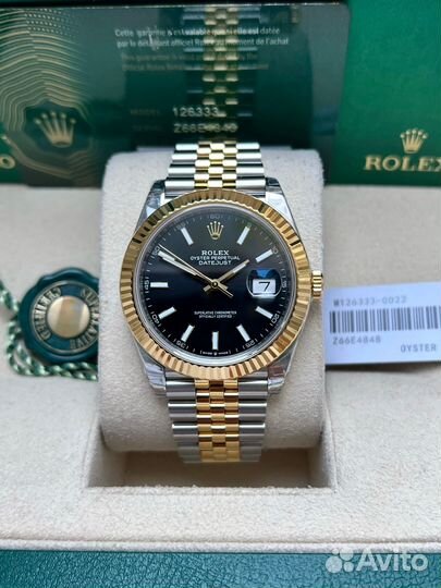 Rolex Datejust 41 Black Gold 126333