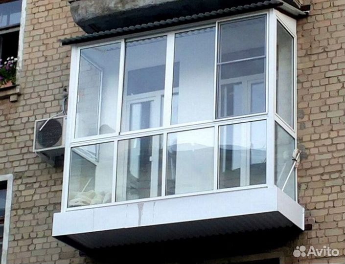 Остекление балконов