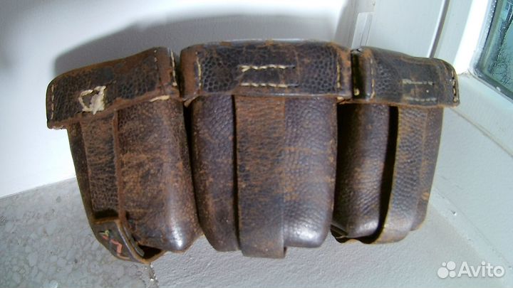 Редкий патронный подсумок, в неплохом сохране