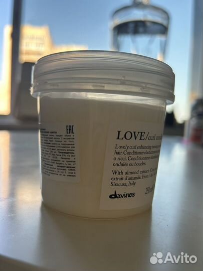 Кондиционер для усиления завитка davines love