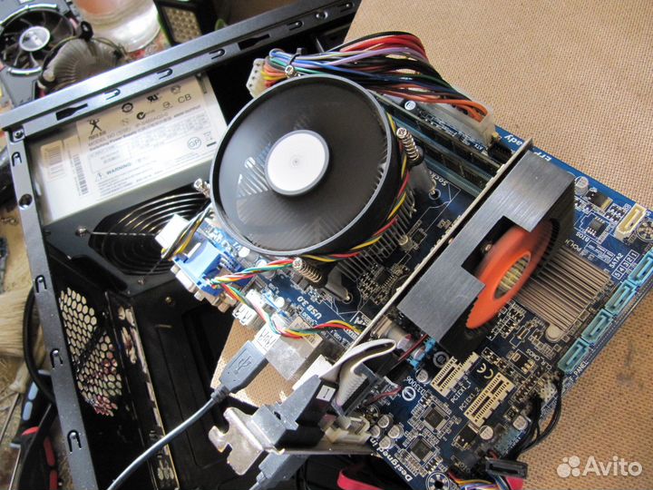 Материнская плата 1155 Gigabyte GA-B75M-D2V