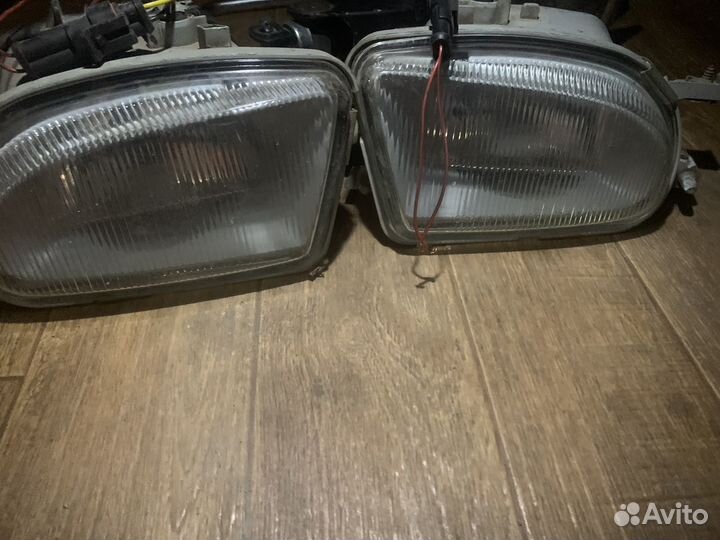 Противотуманки w210 mercedes рестайлинг