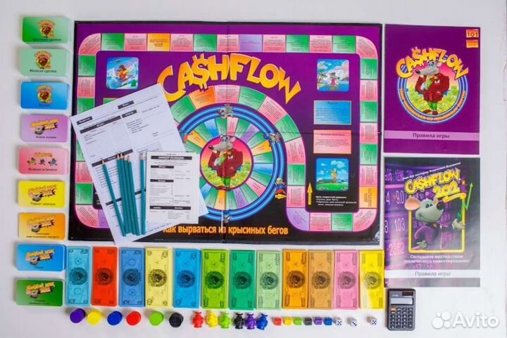 Игра cashflow/ денежный поток Роберт Киосаки