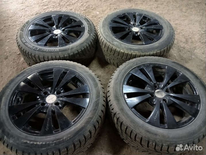 Зима на Ситроен пежо