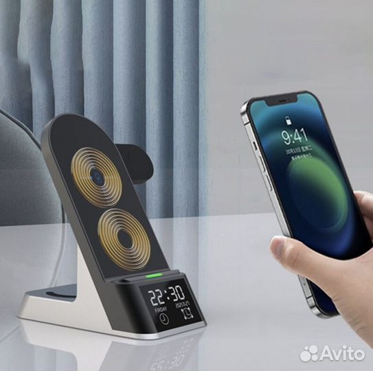 Беспроводная зарядная станция 6 in 1 Magnetic Wire