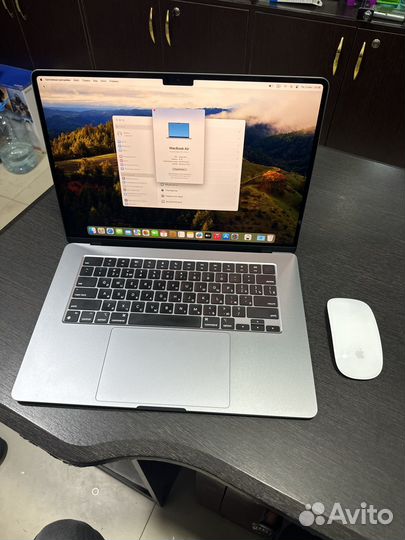 Macbook air 15 m3 8 256