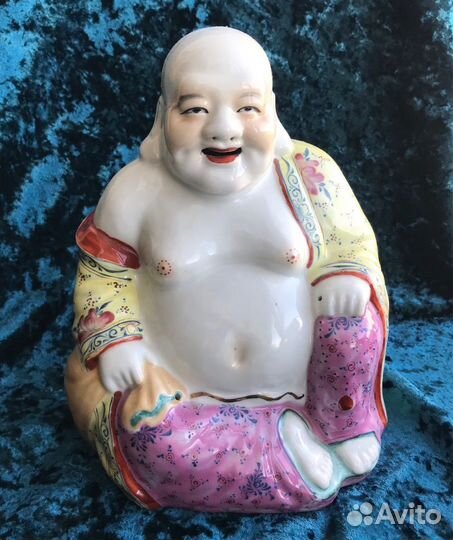 Старый Китай. Большой фарфоровый Будда, Хотей