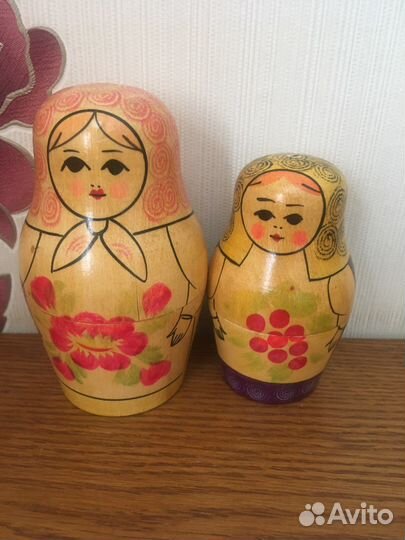 Матрешка СССР + современная в подарок
