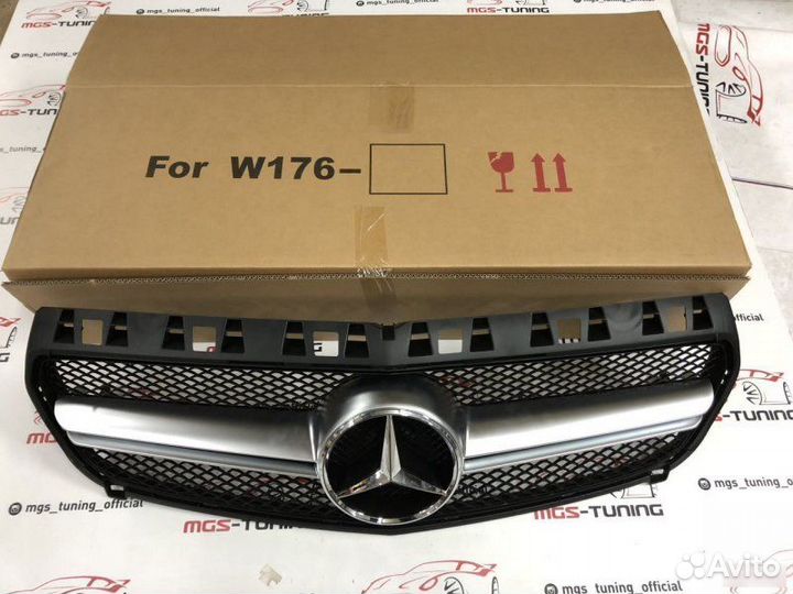 Решетка радиатора Mercedes a-class w176 a45 AMG