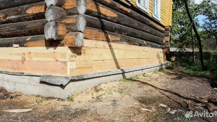 Замена венцов/лаг/полов. Фундаменты все виды
