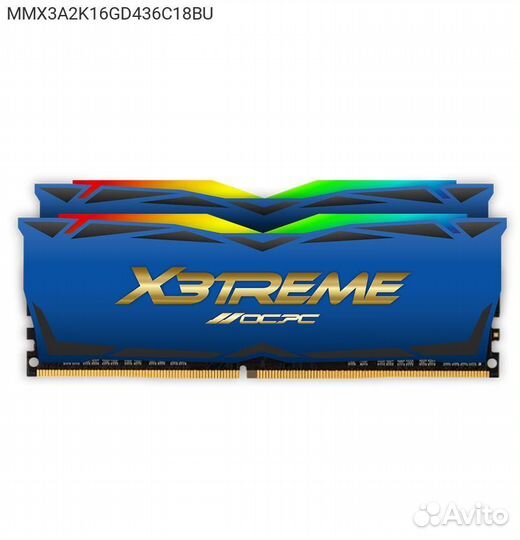 Комплект памяти ocpc X3 RGB 16GB dimm DDR4 3600MHz