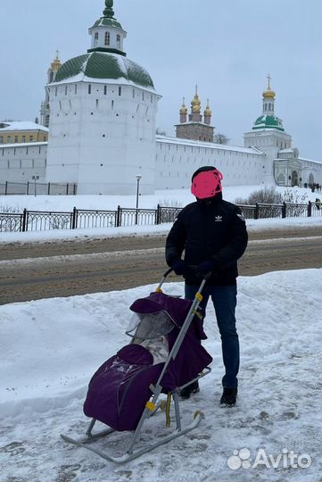 Санки с колесами