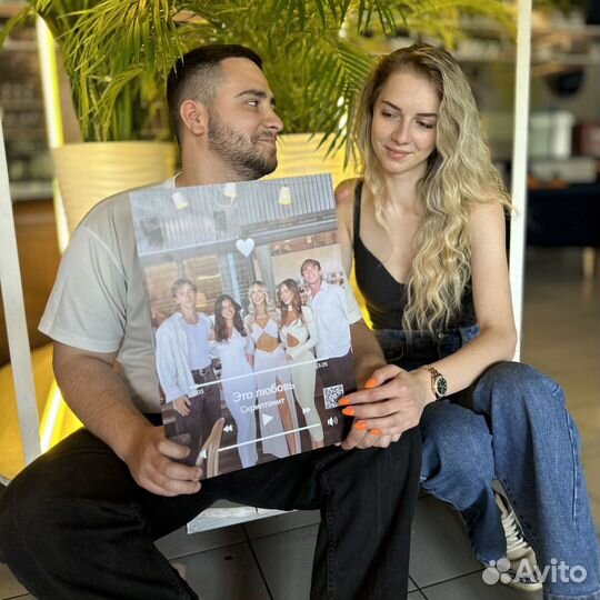 Фото с виртуальной реальностью Фоторамка подарок