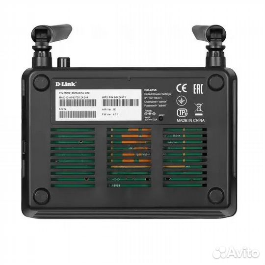 Wifi роутер d link dir 615s