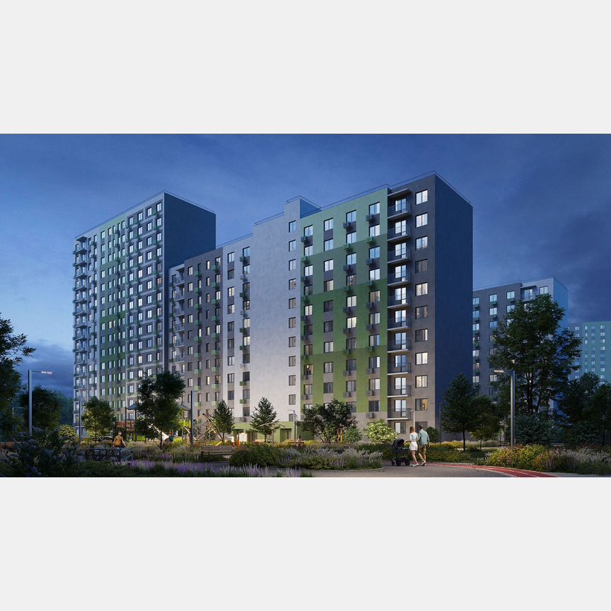 1-к. квартира, 30,5 м², 2/16 эт.