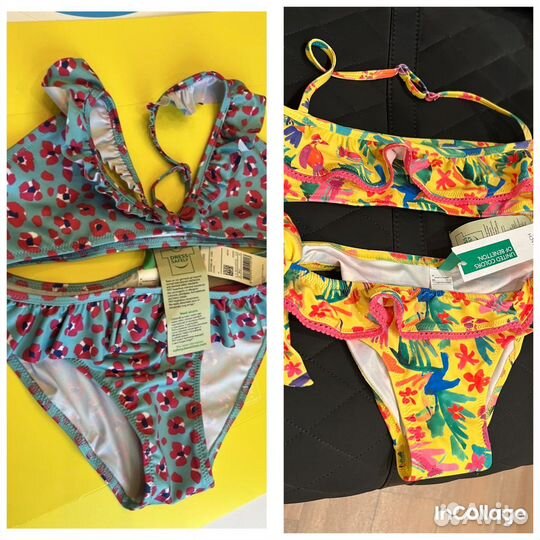 Новый купальник Benetton Италия