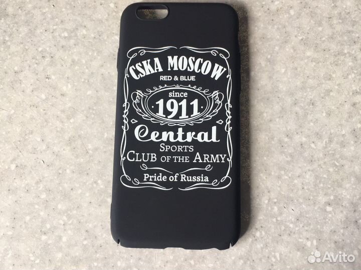 Продам бампер на телефон айфон 6 с логотипом cska