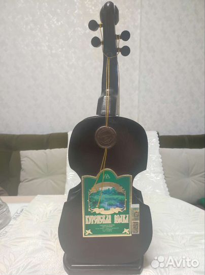 Деревянный штоф Скрипка