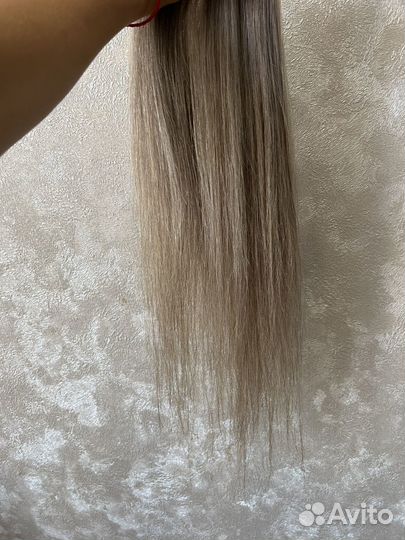 Натуральные волосы для наращивания бу