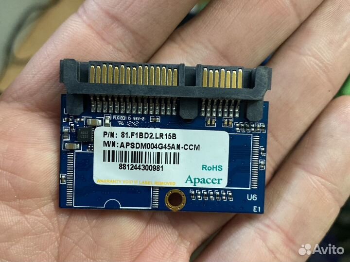 SSD SATA DOM 2gb накопитель, диск