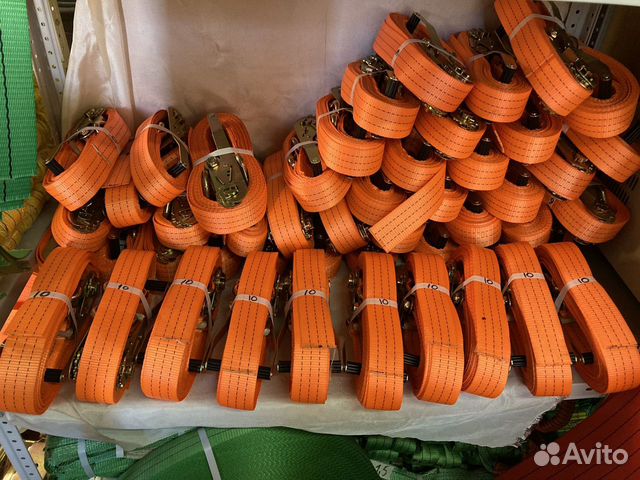 Ремень стяжной в сборе 5/10т(50мм) 10м