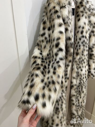 Шуба искусственная под рысь