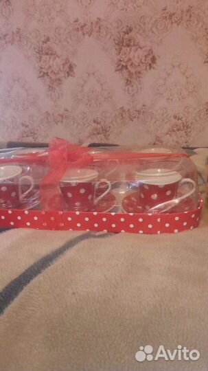 Кофейный сервиз новый