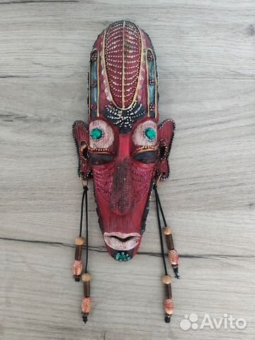 Африканская маска декоративная