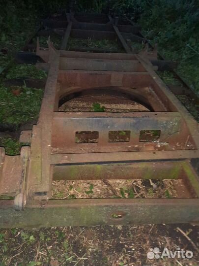 Прицеп платформа на Камаз 8352