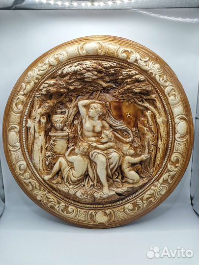 Панно Барельеф настенный Античность Гипс