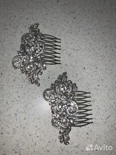 Свадебный гребень для волос