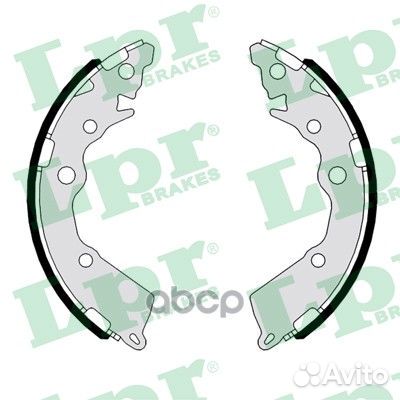 01167 Колодки торм.бар.KIA picanto 11- 01167 Lpr